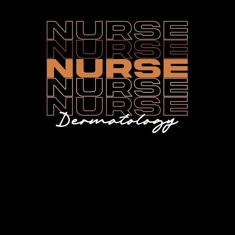 Black Strong Dermatology Nurse Melanin African