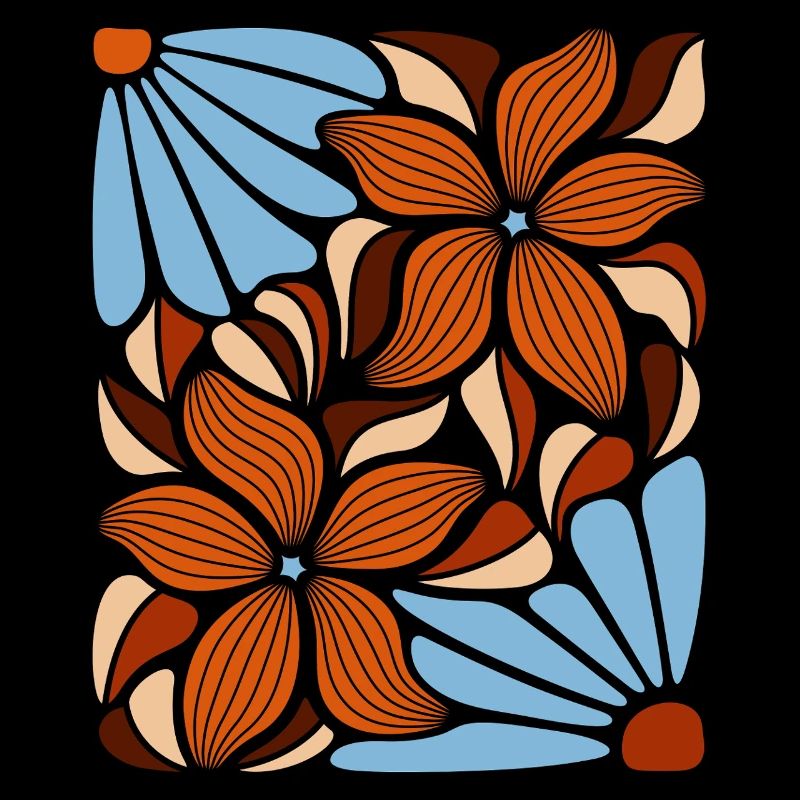 Boho Blumen Frühling Sommer Garten Natur