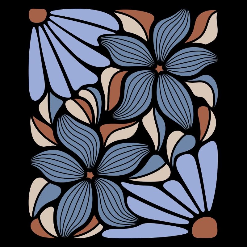 Boho Blumen Frühling Sommer Garten Natur