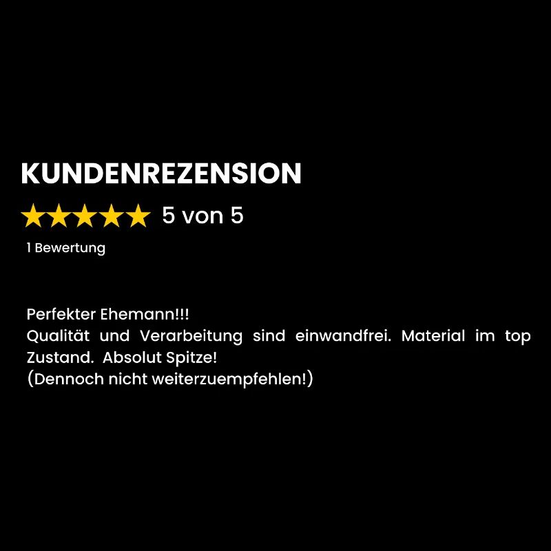 5 Sterne für Ehemann Lustige Ehemann Sprüche