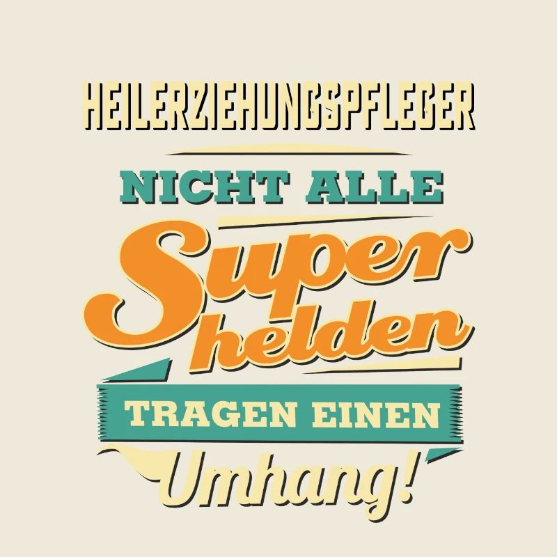 Superhelden Umhang - Heilerziehungspfleger -