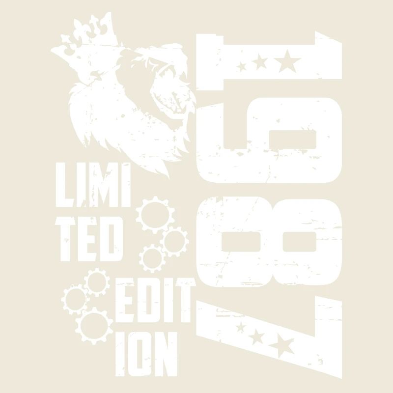 1987 Geboren Limited Edition