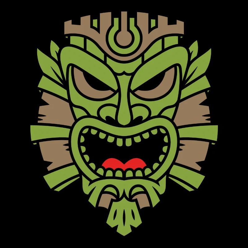 Mystical Mysterious Aztec Mask