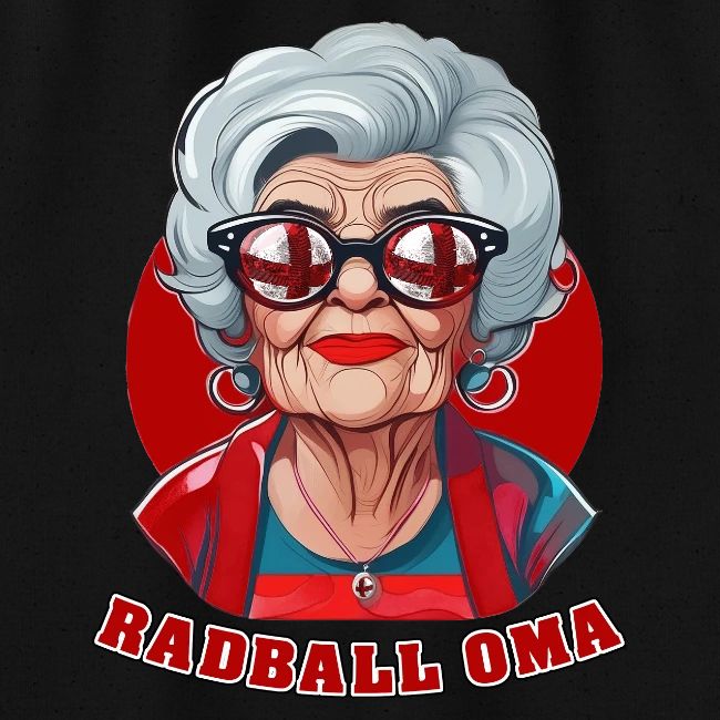 Coole Radball Oma