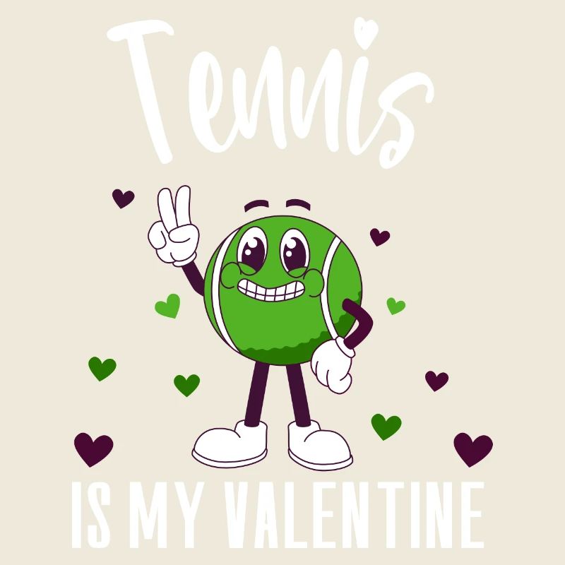 Le tennis est mon drôle de Saint-Valentin