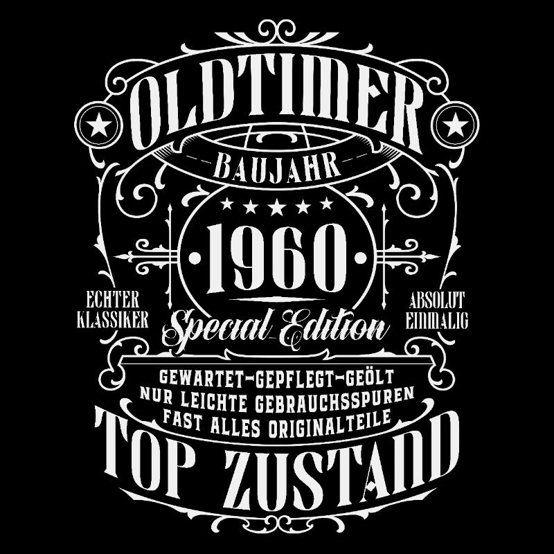 Oldtimer 1960 geboren Geburtstag Geschenk