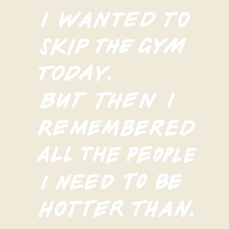 Skip The Gym (white)