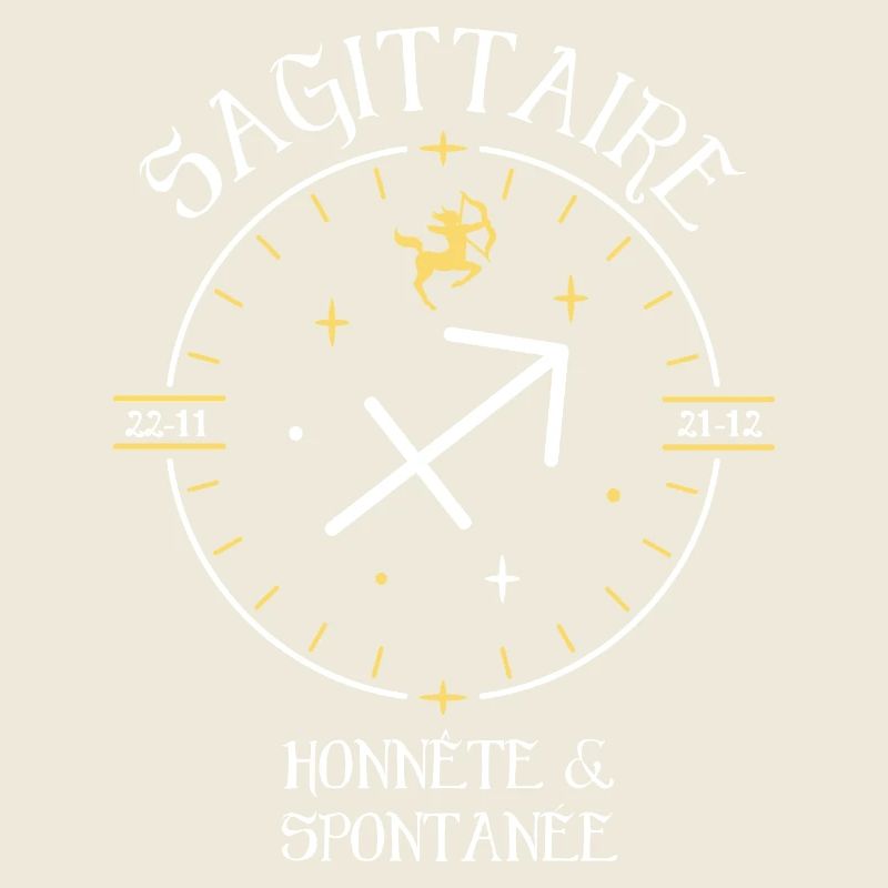 Du signe du Sagittaire - Honnête et spontanée