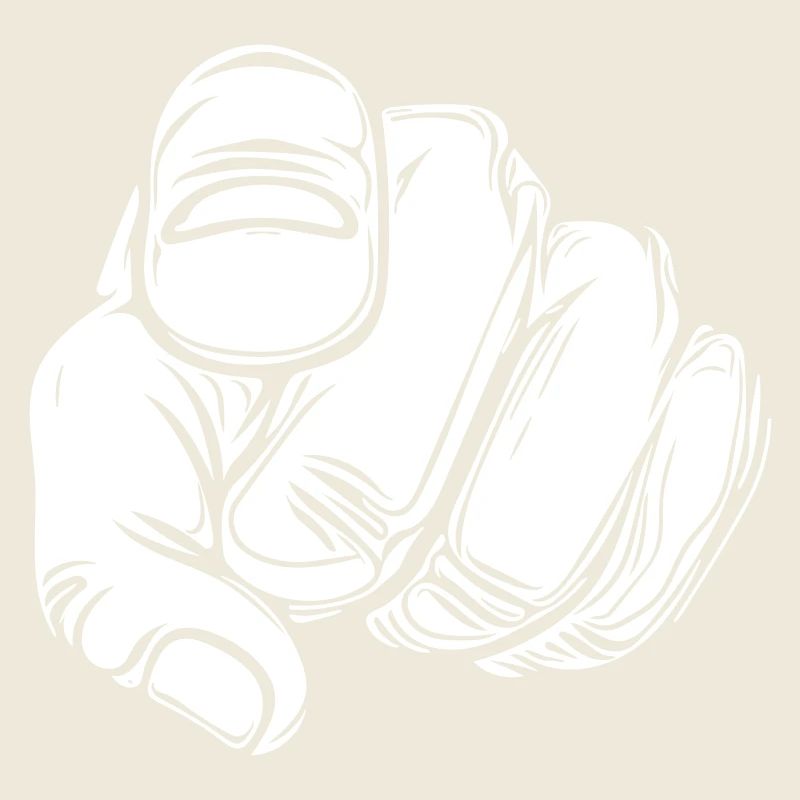 Index finger with Vector hand