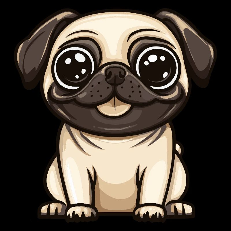 Pug Dog Cute