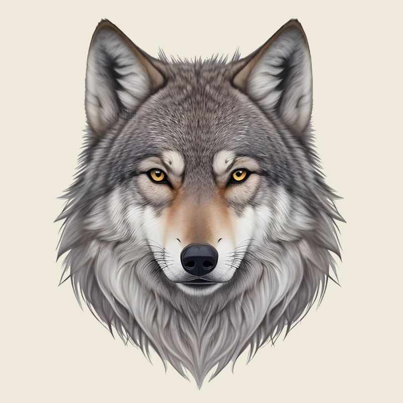 Tête de loup
