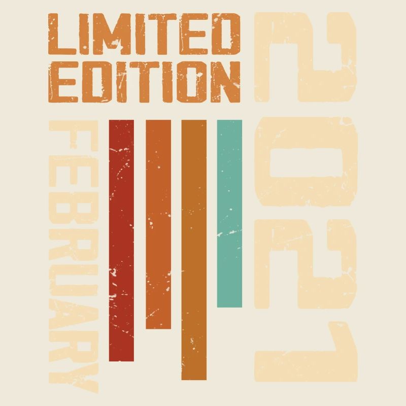 Née en Février 2021 Rétro 2021 Anniversaire