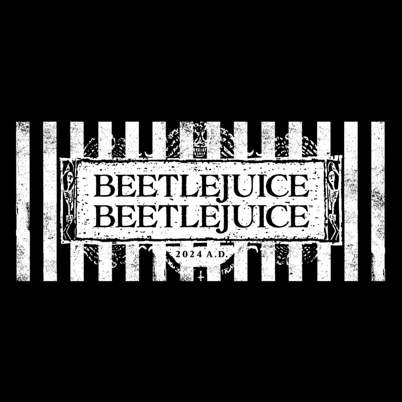 Beetlejuice 2 Logo Black & White