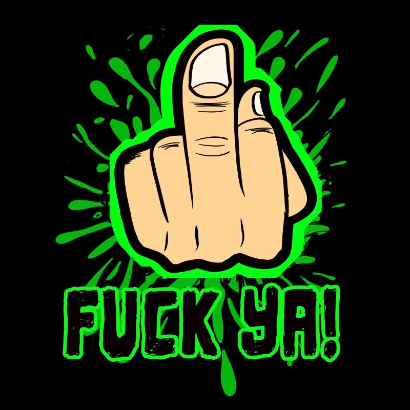 Doigt du milieu te baise