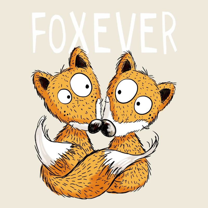 Foxever - Forever - Fox - Love - Couple - Gift