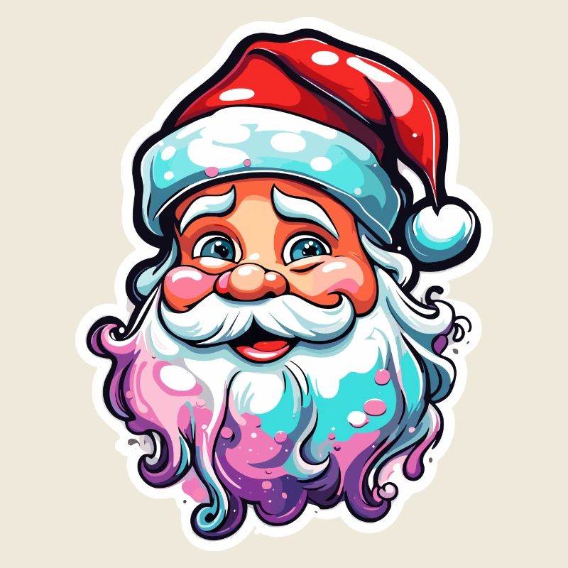 Weihnachtsmann / Winter / Heilig Abend / Schnee