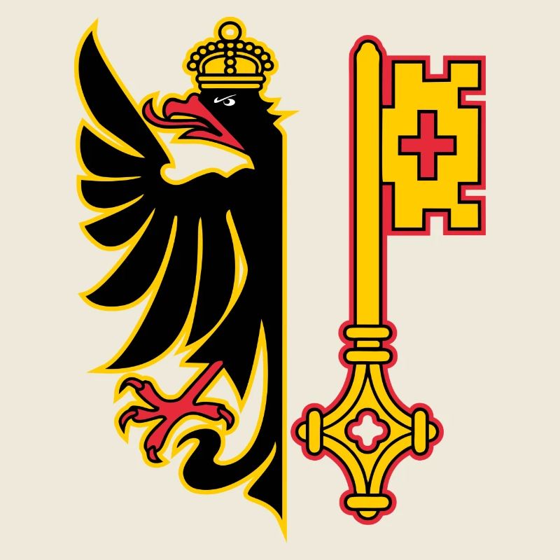 Flagge von Genf