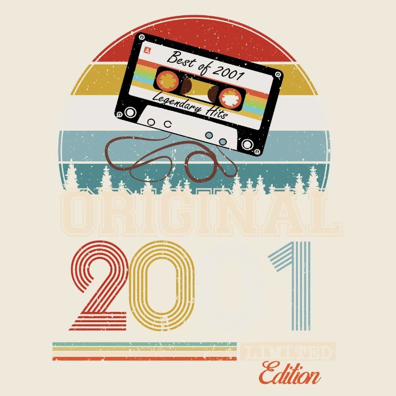 Elegantes Retro-Geschenk: 2001 Vintage