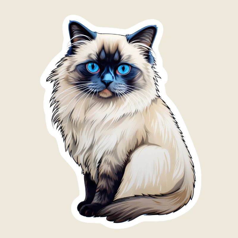 Ragdoll-Katze