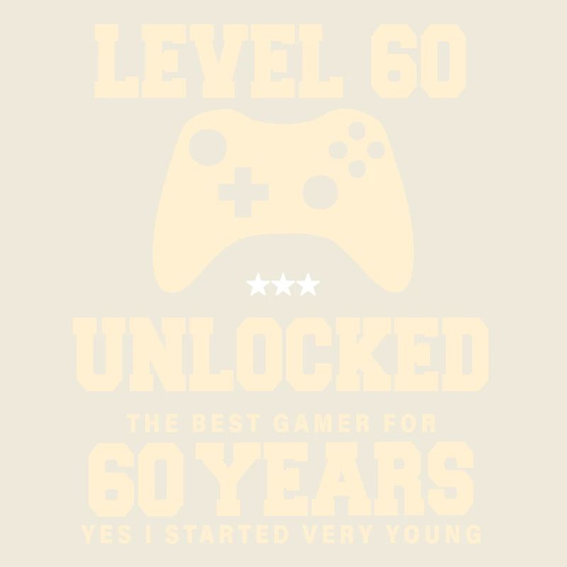 Level 60 Vintage Retro Vintage Anniversary