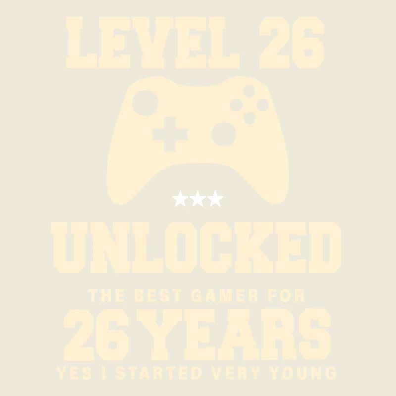 Level 26 Vintage Retro Vintage Birthday
