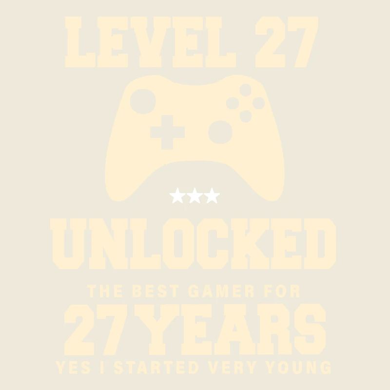 Level 27 Vintage Anniversaire Vintage Rétro