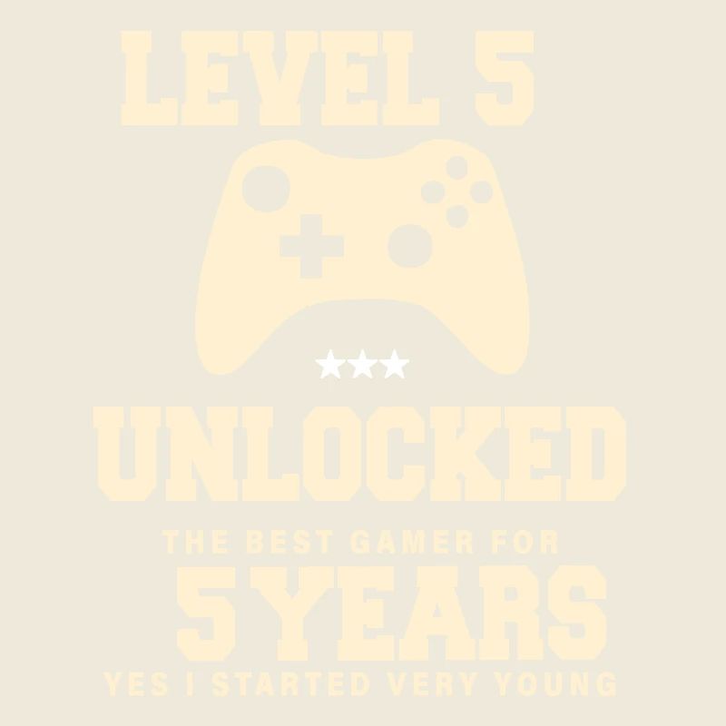 Level 5 Vintage Retro Vintage Birthday
