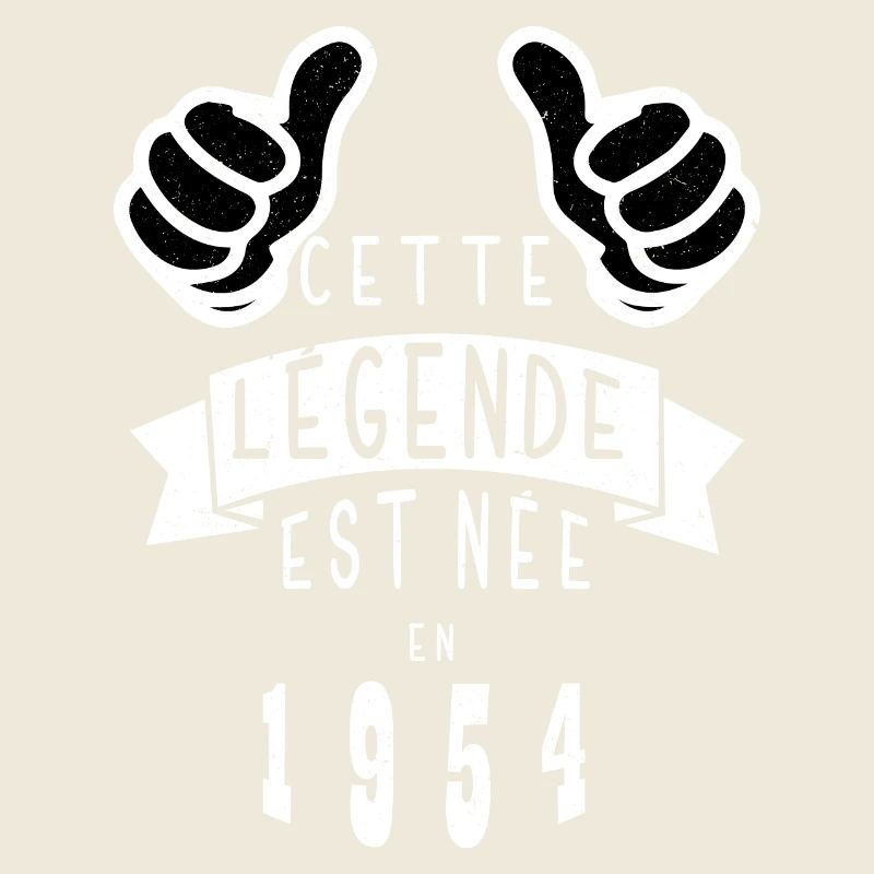 Légende 1954 Authentic 1954 Vintage Bursdag