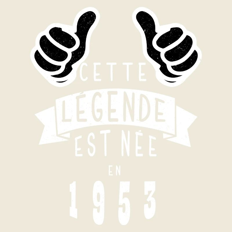 Légende 1953 Authentic 1953 Vintage Bursdag