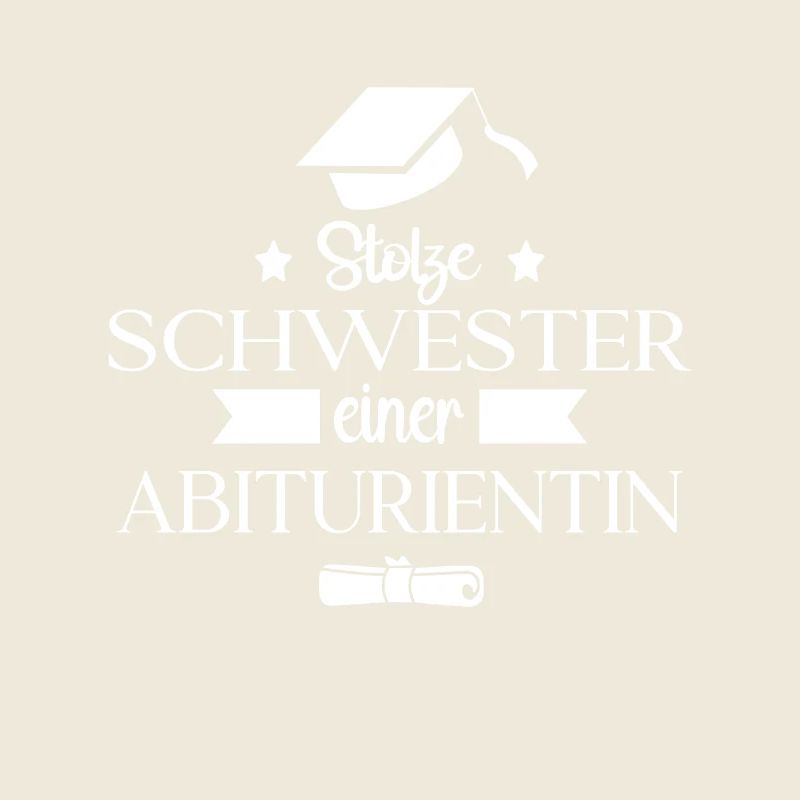 Stolze Schwester einer Abiturientin Abitur