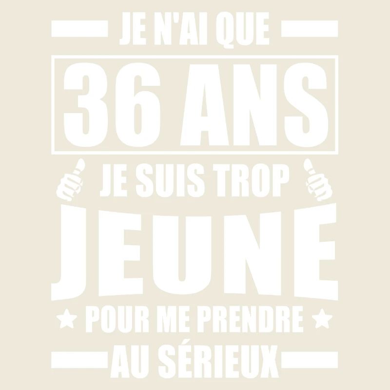 jai 36 ans / cadeau 36 ans / anniversaire 36 ans