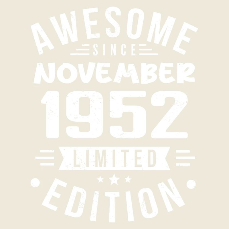 November 1952 Geschenkidee Legende November 1952
