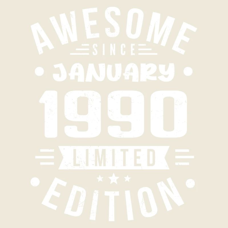 Janvier 1990 - Anniversaire Janvier 1990 I Janvier 1990