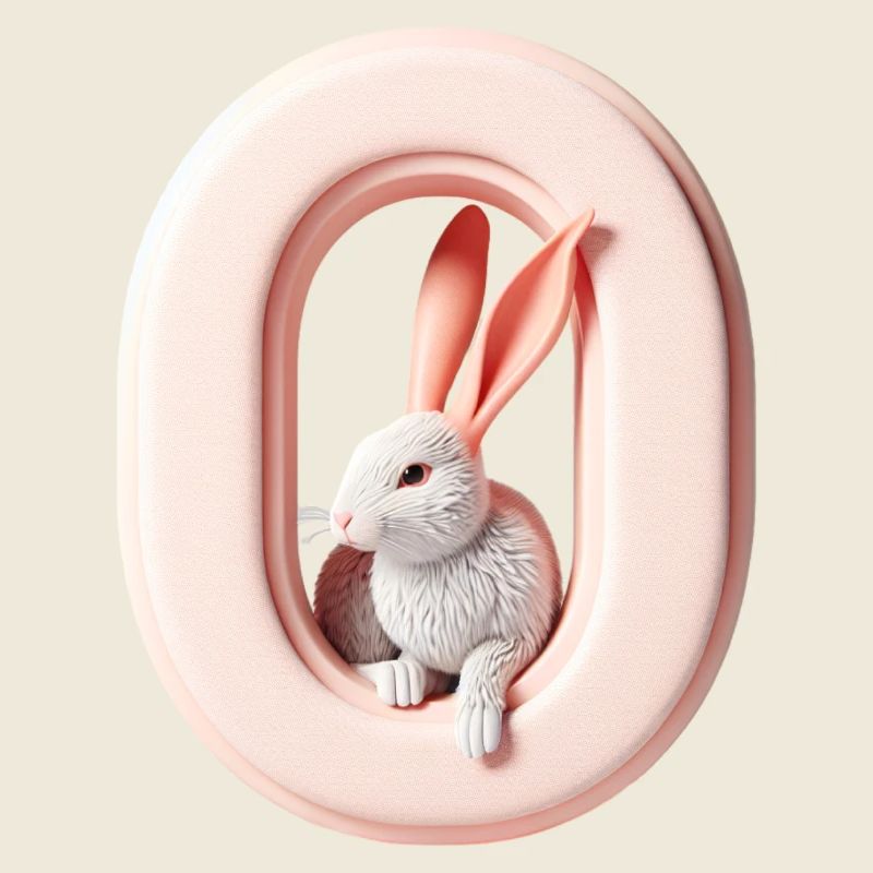 Children's Design Creative Animals, Letters Collection