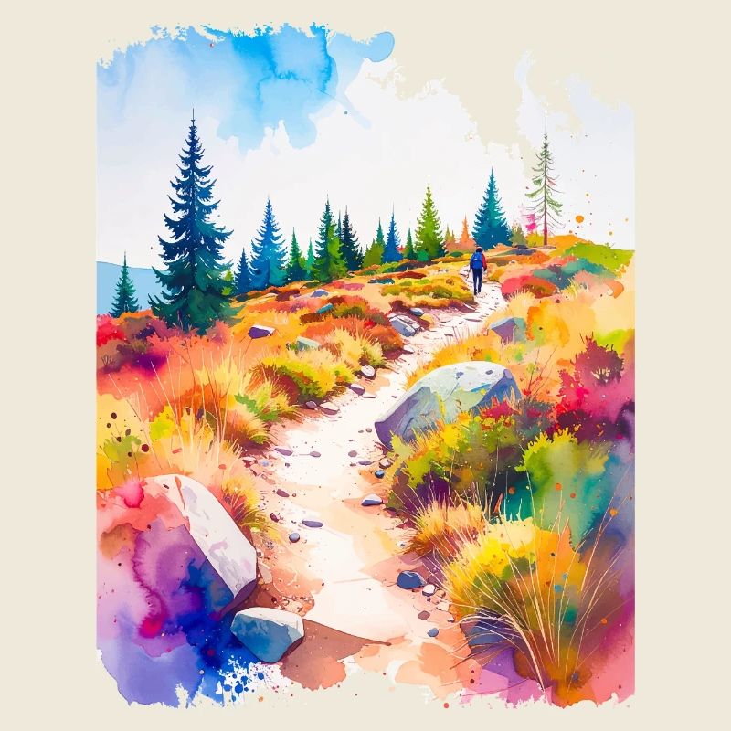 Wanderpfad Colorsplash