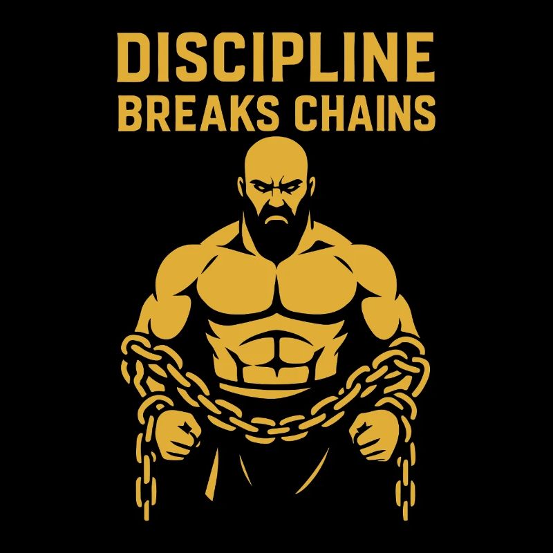 Discipline Breaks Chains Motivational Design