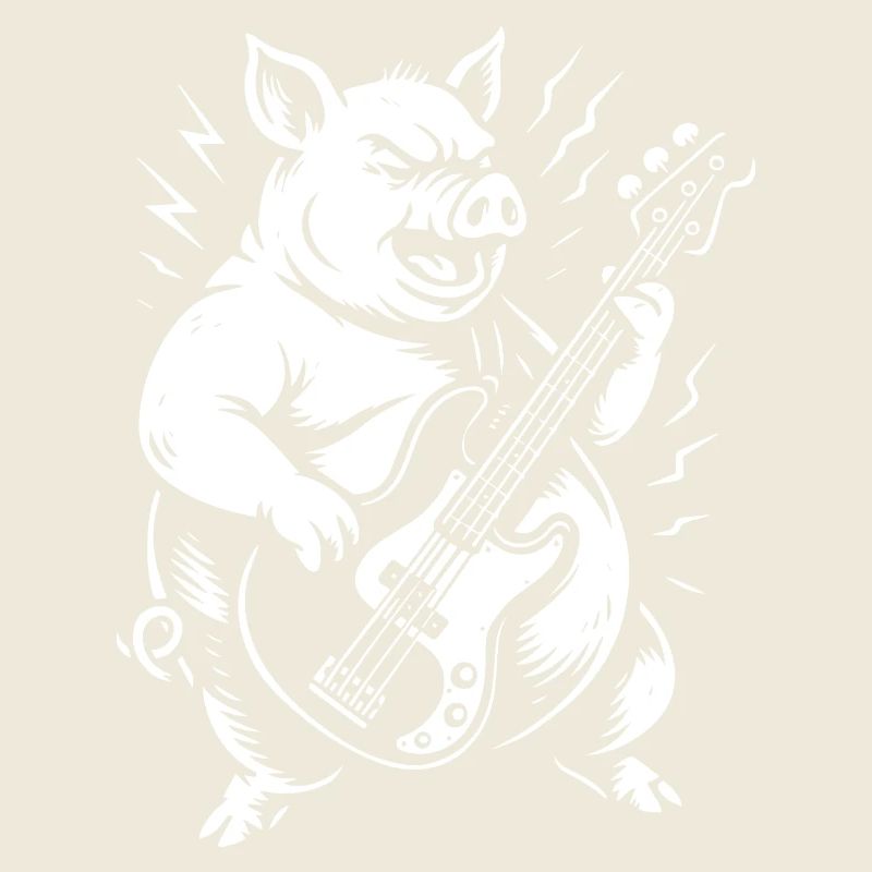 Groovy Pig Bass Jam