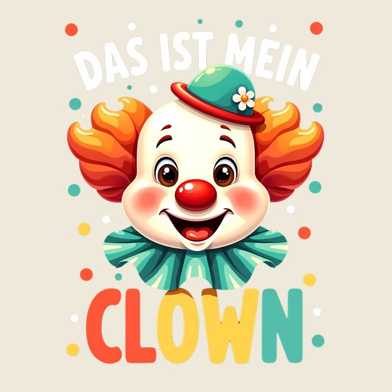 Déguisement de clown de carnaval Carnaval Carnaval