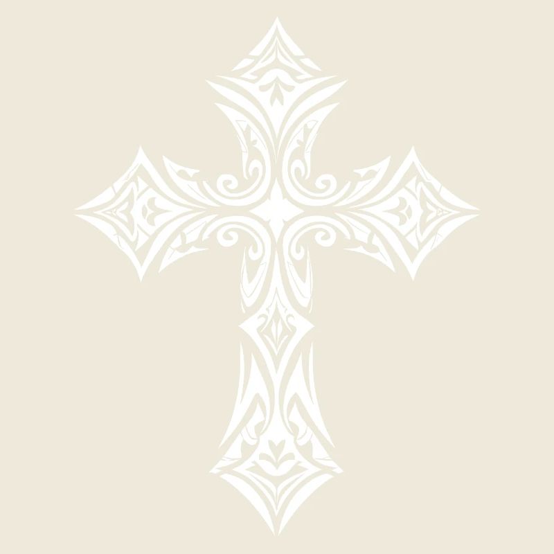 Ornate Tribal Cross
