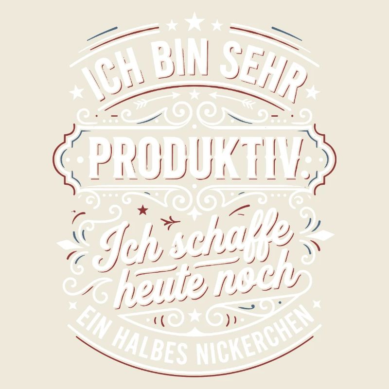 Ich bin sehr produktiv: Halbes Nickerchen