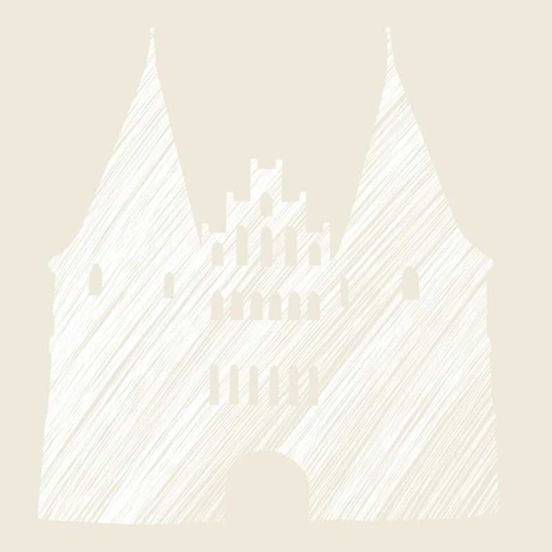 Monument emblématique de Lübeck : Holsten Gate Graphic White
