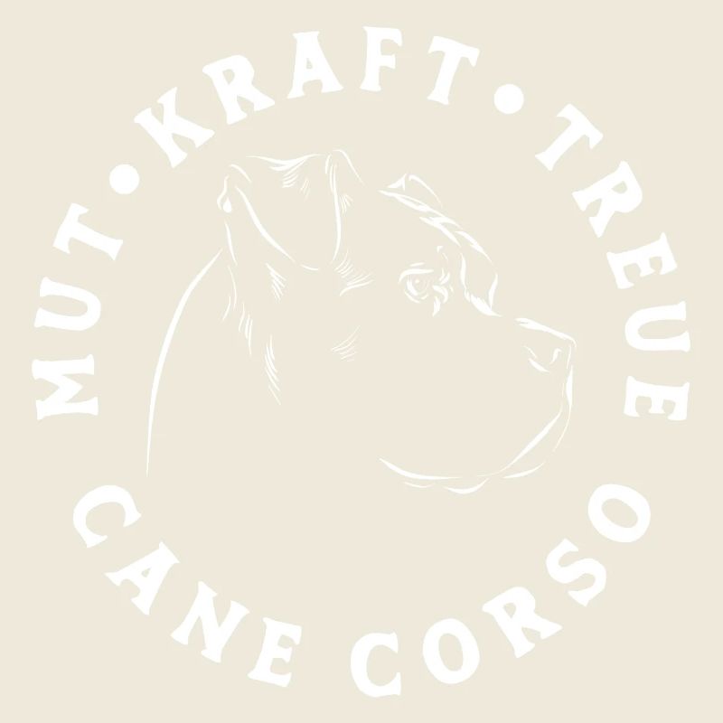 Mut Kraft Treue, Cane Corso - Hunde Fan