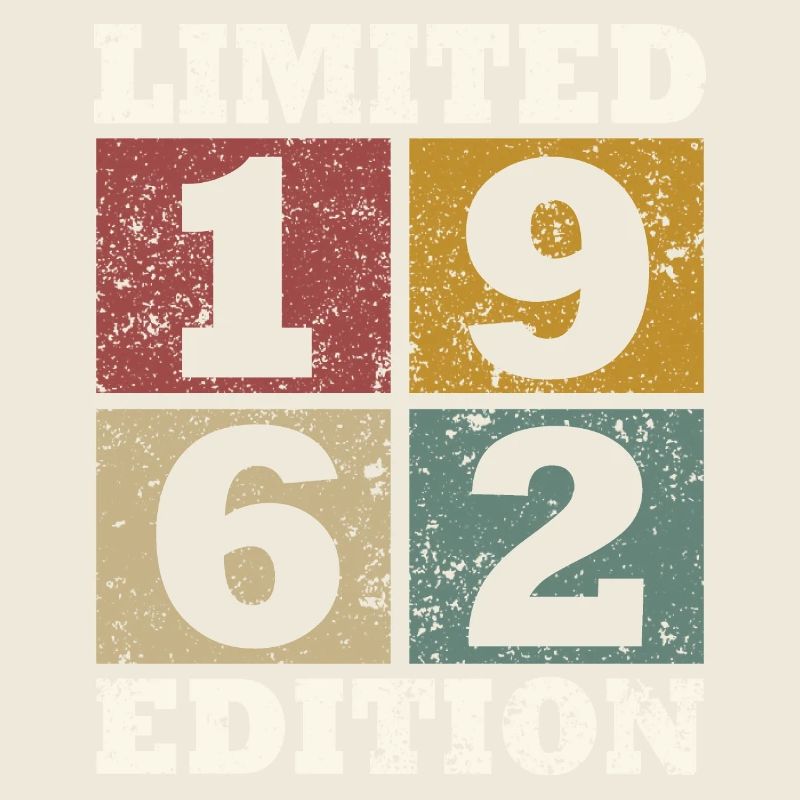 Datensatz 23Vintage Geschenk 1962 Jubiläum Editorial