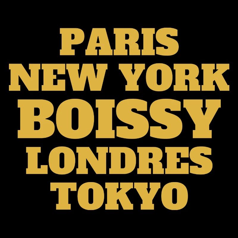 Boissy - Unique streets, unique style.