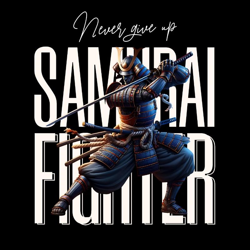 Samurai Fighter Kämpfer Japon