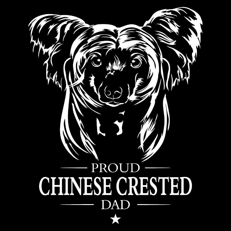 Chinois à crête papa chien chien Wilsigns