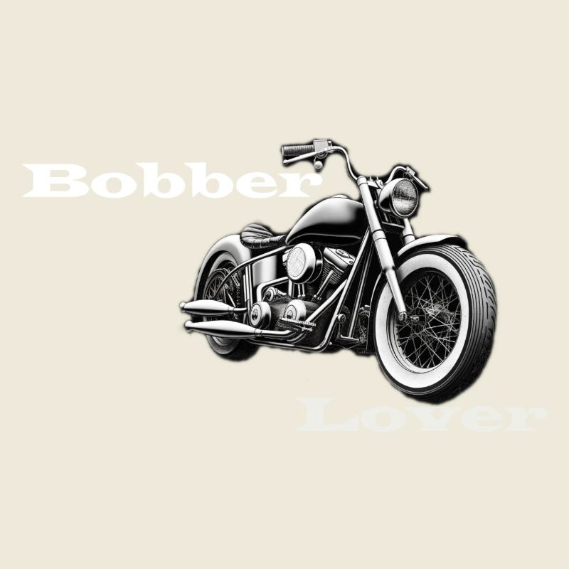 Bobber Lover white