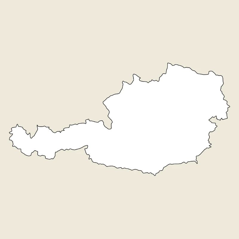 Austria Contour design on textiles