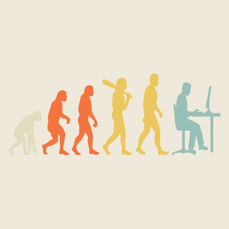Evolution of Man to Computer Design