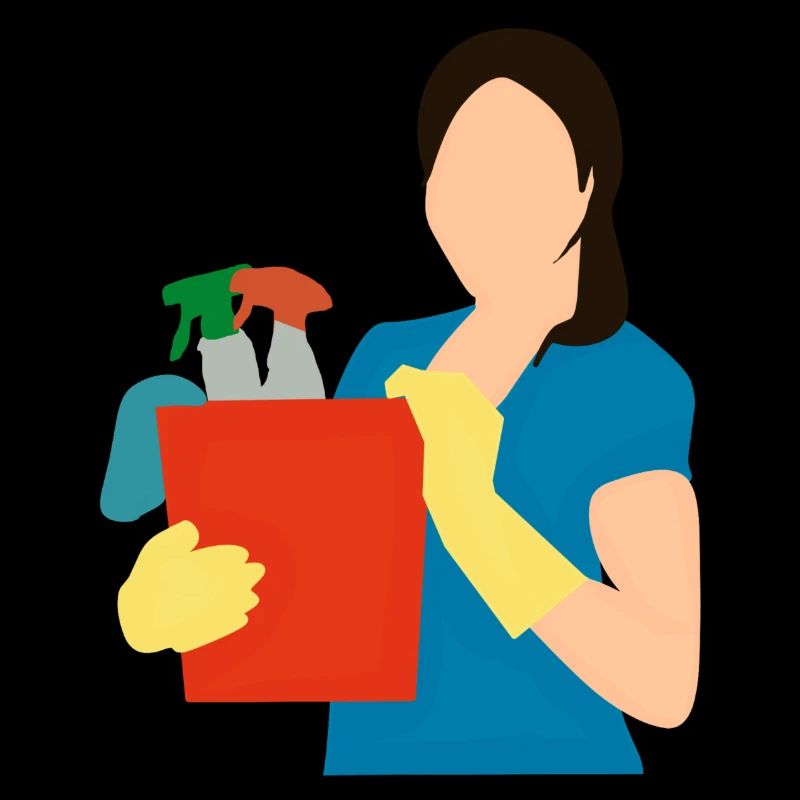 putzen cleaning putzfrau broom wischmop38